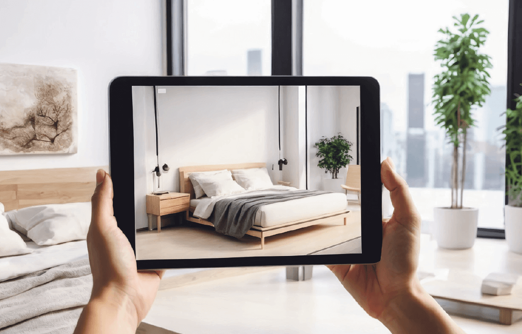 Digitaler Immobilienverkauf mit virtueller Besichtigung, 3D-Grundriss für moderne Immobilienvermarktung